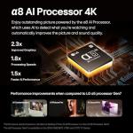 LG 77" OLED Smart TV with AI Remote