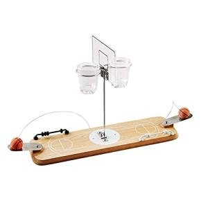 Vintage Wooden Basketball Game for Man Cave Fun