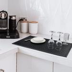 Thicker Black Bar Mat for Countertops and More
