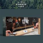 Vintage Wooden Basketball Game for Man Cave Fun