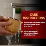 Charred Wooden Bourbon Drinking Glasses - 2 Pack