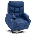 MCombo Power Lift Recliner Chair - Navy Blue