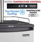 Kegco Stainless Steel Dual Faucet Keg Dispenser