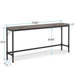 Tribesigns 70.9 Inch Rustic Console Table