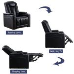 Electric Recliner Chair with USB Ports & Cup Holders