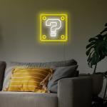 VIKLIU Dimmable Question Block Neon Sign
