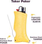 Toker Poker Multi Tool Bic Lighter Case - Alice