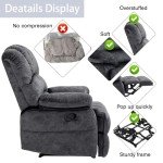 Cozy Velvet Recliner Chair for Your Man Cave