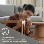 Hillsdale Swivel Counter Stool in Cherry Finish