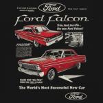 Ford Falcon Retro Men's Graphic Tee - Classic Ride