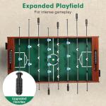 48in Foosball Table with Balls and Cup Holders