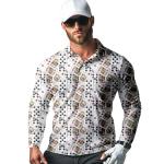 Men's Long Sleeve Quick Dry Polo for Casual Wear