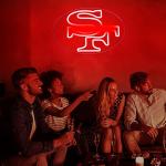 Football Neon Sign - Perfect for Man Cave Decor