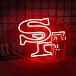 Football Neon Sign - Perfect for Man Cave Decor