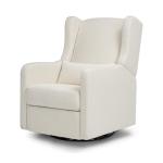 Arlo 270° Swivel Rocker Recliner Chair – Ivory