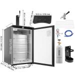 VEVOR Single Tap Beer Kegerator with CO2 Tank