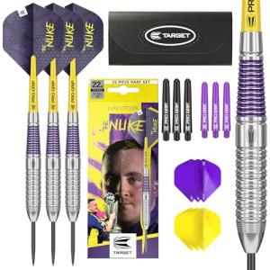 Luke Littler Brass Steel Tip Dart Set - 22G