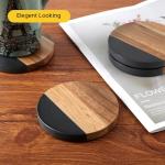 Slate Acacia Wood Coasters Set of 4