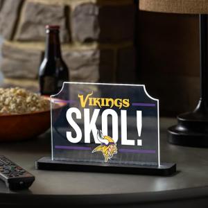 Minnesota Vikings LED Tabletop Light Sign