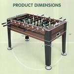 54" Adult Foosball Table for Game Room Fun