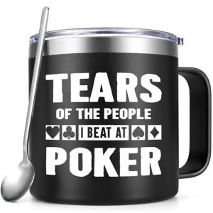 Tears Of My Poker Victims Stainless Steel Mug