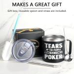 Tears Of My Poker Victims Stainless Steel Mug