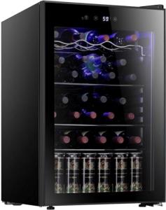 36-Bottle Wine Cooler and Beverage Refrigerator