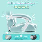 Cute Cat Ear Gaming Chair with Massage Support