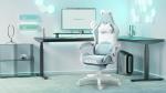 Cute Cat Ear Gaming Chair with Massage Support