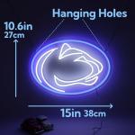 Penn State Neon LED Sign for Man Cave
