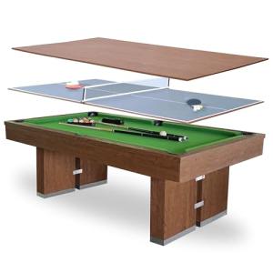 7 FT 3-in-1 Pool Table with Dining Top