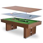 7 FT 3-in-1 Pool Table with Dining Top