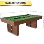 7 FT 3-in-1 Pool Table with Dining Top
