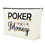 Funny Casino Lover Makeup Bag for Gamblers