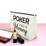Funny Casino Lover Makeup Bag for Gamblers