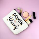 Funny Casino Lover Makeup Bag for Gamblers