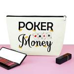 Funny Casino Lover Makeup Bag for Gamblers