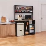 Mini Fridge Cabinet for Home Bar and Storage