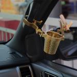 Windproof Cigar Ashtray with Lid and Holder