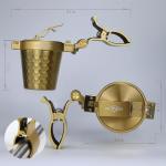 Windproof Cigar Ashtray with Lid and Holder