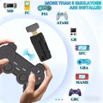 Retro Game Console with 20,000+ Games and Controllers