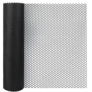 Non-Slip Bar Shelf Liner - 24 Inch Black Mesh
