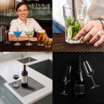 Non-Slip Bar Shelf Liner - 24 Inch Black Mesh