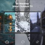 55” Outdoor Smart TV with Waterproof Design