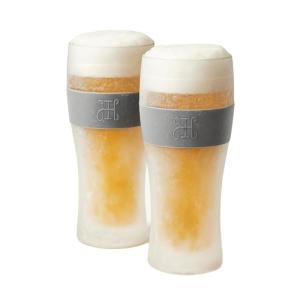 Frozen Pint Beer Glasses - 2 Pack Chilling Mugs