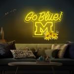 Michigan Wolverines LED Neon Wall Sign