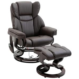 Massage Recliner Chair with Ottoman and Vibration Points