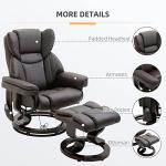 Massage Recliner Chair with Ottoman and Vibration Points