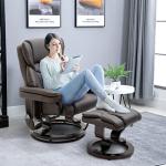 Massage Recliner Chair with Ottoman and Vibration Points