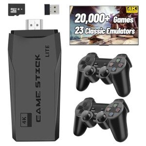 Retro Wireless Game Console with 20,000+ Games